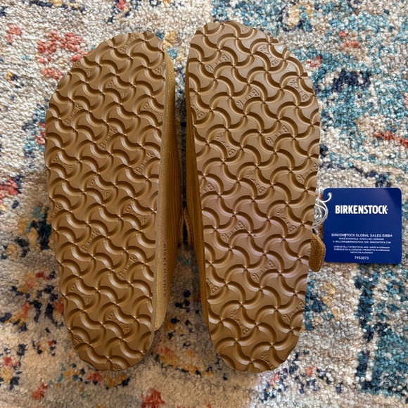 NIB Birkenstock Boston Teddy Shearling Lined Corduroy Clogs Cord Embossed Suede - Picture 12 of 14